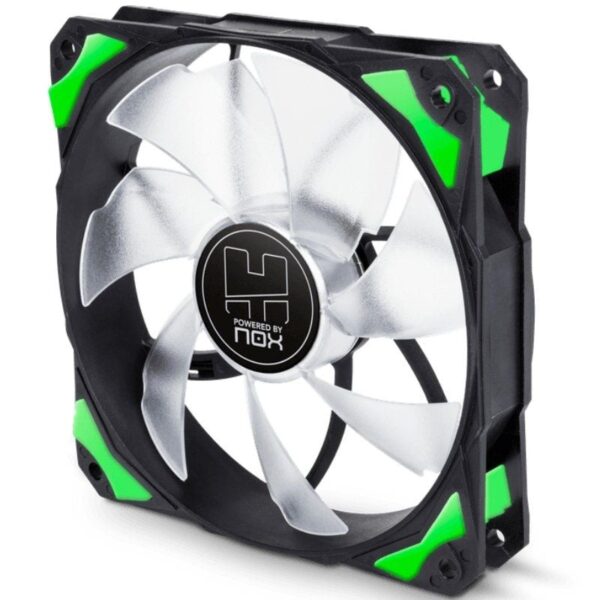 Ventilador Nox H-Fan Green/ 12cm/ Verde - Imagen 3