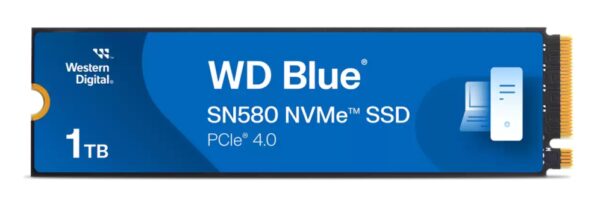 WD SSD Blue SN580 1TB NVMe Gen4 0718037887340 WDS100T3B0E