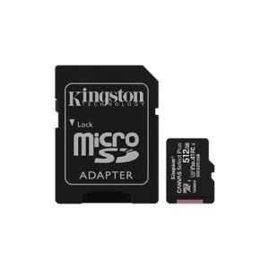 0740617298727 MEM MICRO SDXC 512GB KINGSTON CANVAS SELECT+ADAPT SDCS2/512GB A0028787 Kingston Almacenamiento SDCS2/512GB