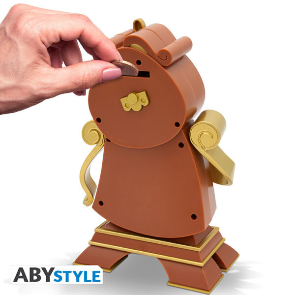 Figura hucha abystyle disney la bella y la bestia cogsworth - Imagen 2