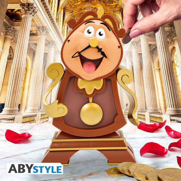 Figura hucha abystyle disney la bella y la bestia cogsworth - Imagen 5