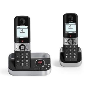 3700601422863 | P/N: ATL1422863 | Cod. Artículo: DSP0000007931 Telefono fijo inalambrico alcatel dec f890 voice duo negro