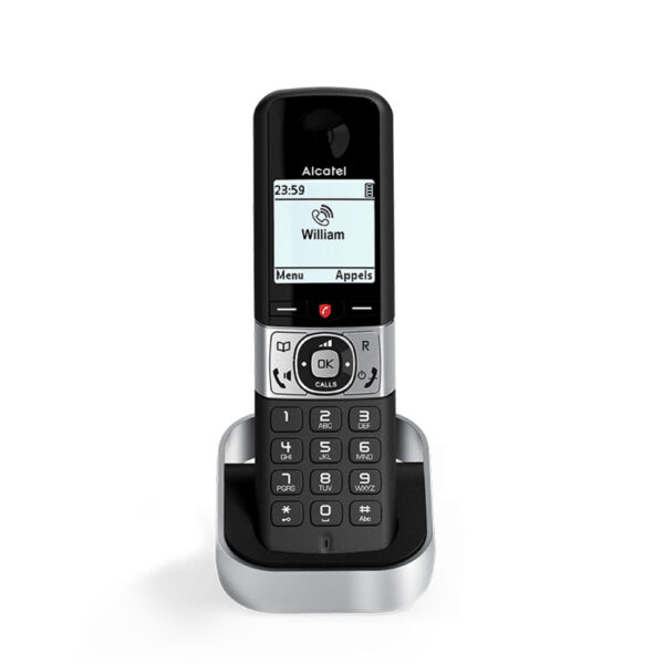 Telefono fijo inalambrico alcatel dec f890 voice duo negro - Imagen 5