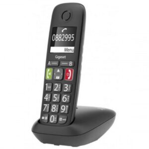 4250366864297 | P/N: S30852-H2901-D201 | Cod. Artículo: MGS0000006569 Telefono fijo inalambrico gigaset e290 negro 150 numeros -  21 tonos