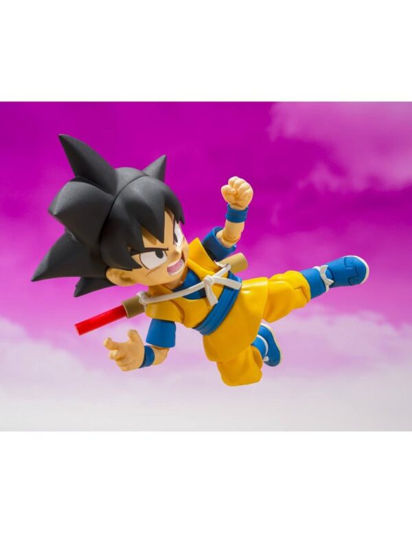 Son goku (mini) - daima -  figura 7 cm dragon ball daima sh figuarts - Imagen 4