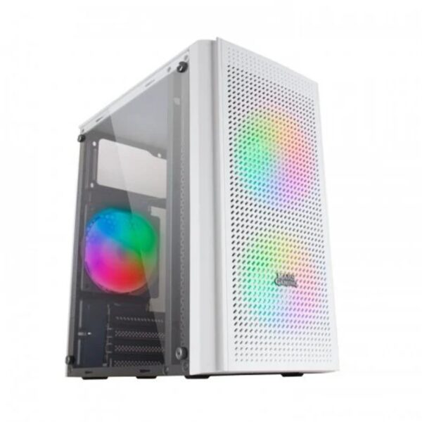 Caja ordenador mars gaming mc300w white micro - atx 1 x usb 3.0 2 x usb 2.0 3 x 120mm frgb - Imagen 2