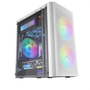 4711099471669 | P/N: MC300W | Cod. Artículo: DSP0000008692 Caja ordenador mars gaming mc300w white micro - atx 1 x usb 3.0 2 x usb 2.0 3 x 120mm frgb