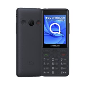 4894461971926 | P/N: T302D-3ALCA112 | Cod. Artículo: DSP0000022651 Telefono movil tcl one touch 4022s para personas mayores gris