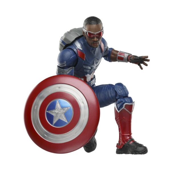 Figura hasbro legends series captain america brave new world - Imagen 3