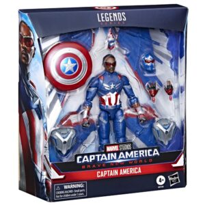 5010996222602 | P/N: G01585L0 | Cod. Artículo: MGS0000024392 Figura hasbro legends series captain america brave new world