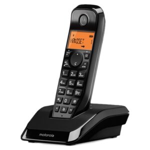 5055374797389 | P/N: C69000D48O1AES03 | Cod. Artículo: DSP0000012805 Telefono fijo motorola inalambrico s1201 negro