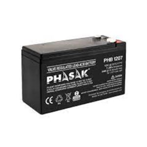 5605922004423 | P/N: PHB 1207 | Cod. Artículo: MGS0000014123 Bateria phasak phb 1207 compatible para sais 7´2ah 12v acido - plomo