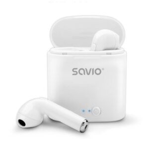 5901986044833 AURICULARES INALABRICOS BLUETOOTH 5.0 SAVIO TWS-01 SAVSLTWS-01 A0054480 savio Sonido SAVSLTWS-01