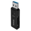 5901986048152 LECTOR DE TARJETAS SD - USB 3.0 NEGRO SAVIO AK-64 SAVAK-64 A0054525 savio Almacenamiento SAVAK-64