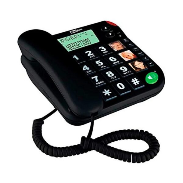 5908235972039 | P/N: KXT480-BLACK | Cod. Artículo: DSP0000012079 Telefono fijo maxcom kxt480 black