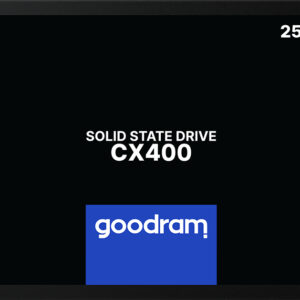 5908267923443 | P/N: SSDPR-CX400-256-G2 | Cod. Artículo: DSP0000002307 Disco duro interno solido ssd goodram ssdpr - cx400 - 256 - g2 256gb 2.5 pulgadas sata3 cx400