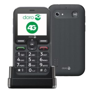 7322460087395 | P/N: 8739 | Cod. Artículo: DSP0000028932 Telefono movil doro leva l10 - 2.4 pulgadas - 4g - grafito