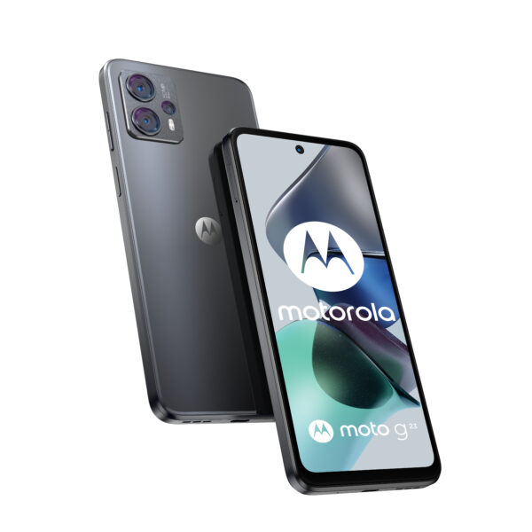 Telefono movil smartphone motorola moto g23 grey 6.5pulgadas -  128gb rom -  8gb ram -  50 + 5 + 2 mpx -  16 mpx -  5000mah -  huella - gris - Imagen 2