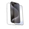 8426801174832 | P/N: MCPAK0101 | Cod. Artículo: DSP0000028884 Funda muvit recycletek para apple iphone 16 transparente + protector cristal templado marco negro