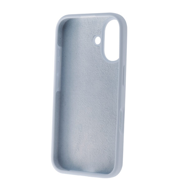 Funda muvit recycletek liquid silicone para apple iphone 16 azul cielo - Imagen 3