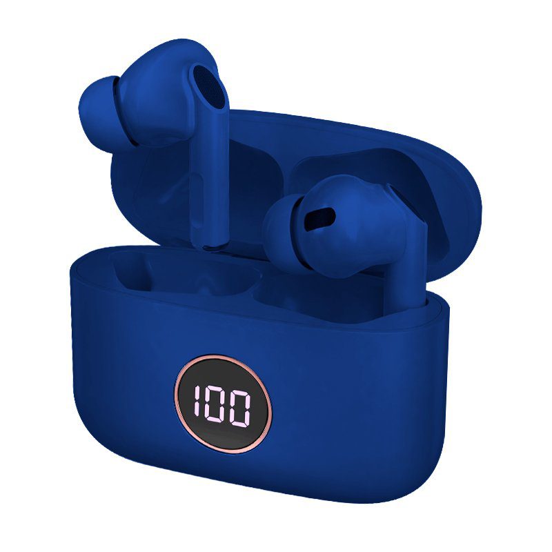 8434847048000 8434847048000 COOL AURICULARES STEREO BLUETOOTH EARBUDS LCD AIR PRO AZUL