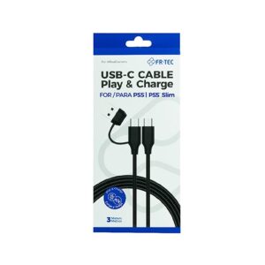 8436563093944 CABLE PLAY   CHARGE FR-TEC PS5 USB-C  3M FT0042 A0055176 FR-TEC Videoconsolas FT0042