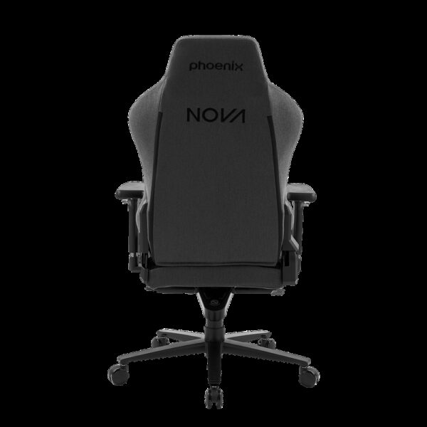 Phoenix nova silla gaming alta gama fabricada en tela gris - Imagen 2