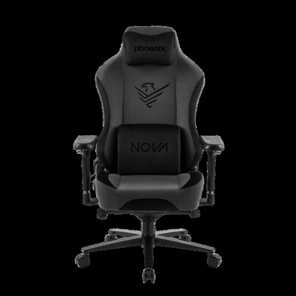 8436583237816 | P/N: NOVA-FA | Cod. Artículo: DSP0000023365 Phoenix nova silla gaming alta gama fabricada en tela gris