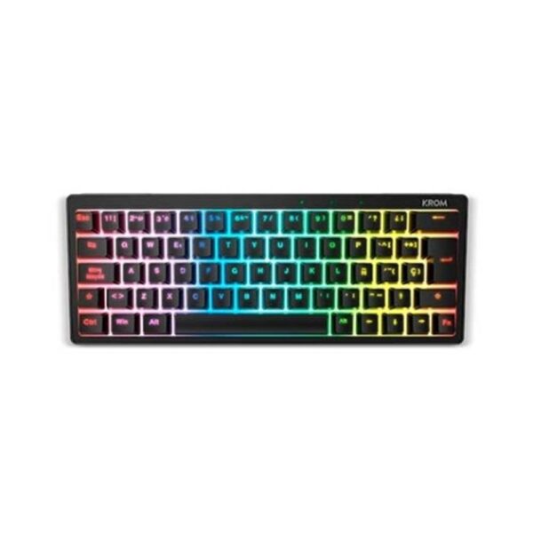 8436587974489 | P/N: NXKROMKREATORSP | Cod. Artículo: DSP0000020263 Teclado gaming krom kreator negro