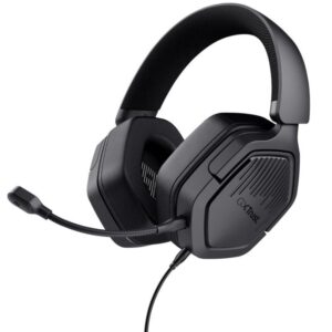 Auriculares Gaming con Micrófono Trust Gaming GXT 492 Carus/ Jack 3.5/ Negros 8713439254471 25447 TRU-AUR GXT 492 CARUS BK