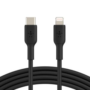 Belkin CAA003BT1MBK cable de conector Lightning 1 m Negro 745883788781 | P/N: CAA003BT1MBK | Ref. Artículo: 1392025