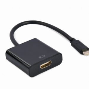 CABLE ADAPTADOR USB TIPO-C A HDMI 4K 30HZ 15 CM NEGRO 8716309124089 A-CM-HDMIF-03