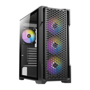 CAJA GAMING ANTEC AX90 ELITE ATX 2XUSB 2.0 SIN FTE NEGRO ARGB 0761345100632 0-761345-10063-2