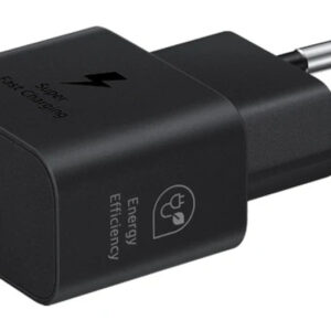 CARGADOR SAMSUNG USB-C 25W GAN NEGRO SIN CABLE EP-T2510NBEGWW 8806094899528 EP-T2510NBEGWW