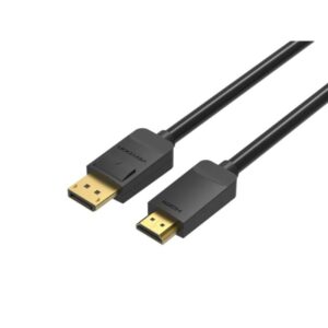 Cable Conversor Vention HADBG/ Displayport Macho - HDMI Macho/ 1.5m/ Negro 6922794733336 HADBG VEN-CAB HADBG