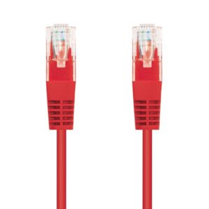 Cable de Red RJ45 UTP Nanocable 10.20.0402-R Cat.6/ 2m/ Rojo 8433281003552 10.20.0402-R NAN-CAB 10.20.0402-R