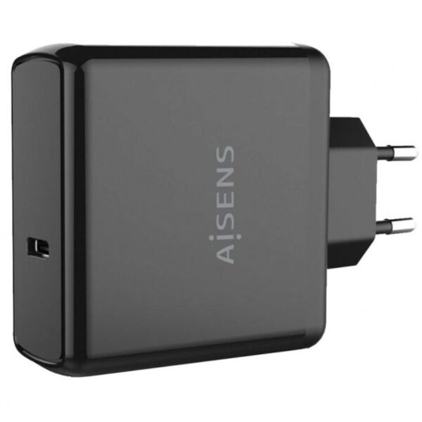 Cargador de Pared Aisens ASCH-1PD60-BK/ 1xUSB Tipo-C/ 60W - Imagen 3