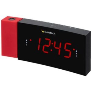 Despertador Sunstech FRDP3/ Radio FM/ Rojo 8429015017520 FRDP3RD SUN-DES FRDP3 RD