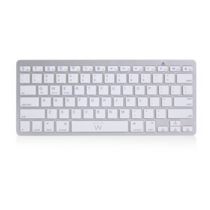 Ewent EW3161 teclado Bluetooth QWERTY Español Plata