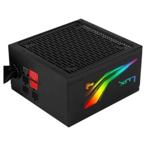 Fuente de Alimentación Aerocool LUX RGB 650M/ 650W/ Ventilador 12cm/ 80 Plus Bronze 4718009156210 LUXRGB650M AER-FUENTE LUXRGB650M