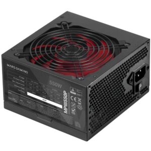 Fuente de Alimentación Mars Gaming MPIII550P/ 550W/ Ventilador 12cm 8435693107422 MPIII550P TAC-FUENTE MPIII550P BK