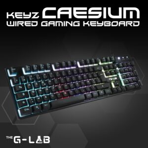 GAMING KEYBOARD TKL MEMBRANE - 3760162067361 | P/N: KEYZ-CAESIUM/SP | Ref. Artículo: 1383817