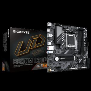 Gigabyte B650M D3HP (rev. 1.0) AMD B650 Zócalo AM5 micro ATX 4719331857851 | P/N: 9MB65MDHP-00-10 | Ref. Artículo: 1376597