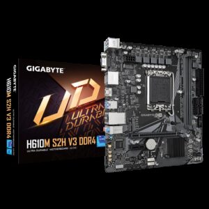 Gigabyte H610M S2H V3 DDR4 placa base Intel H610 Express LGA 1700 micro ATX 4719331859732 | P/N: H610M S2H V3 DDR4 G10 | Ref. Artículo: 1374637