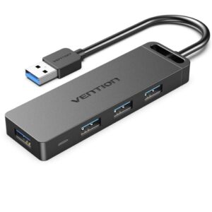 Hub USB 3.0 Vention CHLBB/ 4xUSB/ 1xMicroUSB PD 6922794746626 CHLBB VEN-HUB CHLBB