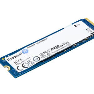 Kingston Technology NV3 M.2 2 TB PCI Express 4.0 NVMe 3D NAND 0740617344783 | P/N: SNV3S/2000G | Ref. Artículo: 1385514