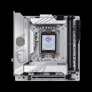 MSI MPG Z890I EDGE TI WIFI placa base Intel Z890 LGA 1851 (Socket V1) mini ITX 4711377274494 | P/N: 911-7E33-004 | Ref. Artículo: 1392180