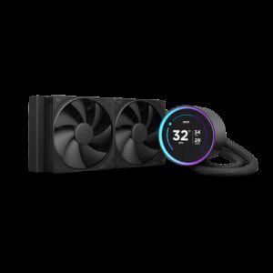 NZXT Kraken Elite 240 Procesador Sistema de refrigeración líquida todo en uno 12 cm Negro 1 pieza(s) 5056547204116 | P/N: RL-KN24E-B2 | Ref. Artículo: 1386572