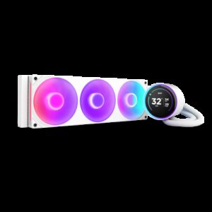 NZXT Kraken Elite 360 RGB Procesador Sistema de refrigeración líquida todo en uno 12 cm Blanco 1 pieza(s) 5056547204192 | P/N: RL-KR36E-W2 | Ref. Artículo: 1386579