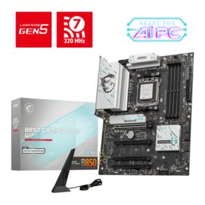 PLACA BASE MSI B850 GAMING PLUS WIFI PCI-E x16 Gen5